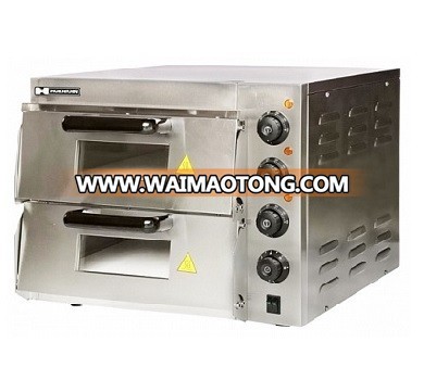 Double Electric Pizza Oven Cooking Machine Warming Equipment /pizza oven