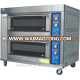 commercial pizza oven portable gas oven with 2 deck 4 trays